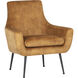 Aletta Nono Tapenade Gold Lounge Chair